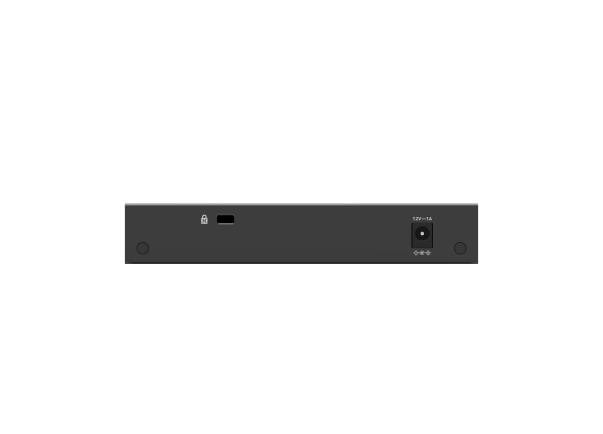 NETGEAR MS305 5-port multi-gig 2.5G Unmanaged Switch Metal Housing Fanless for Desktop and Wall Mounting