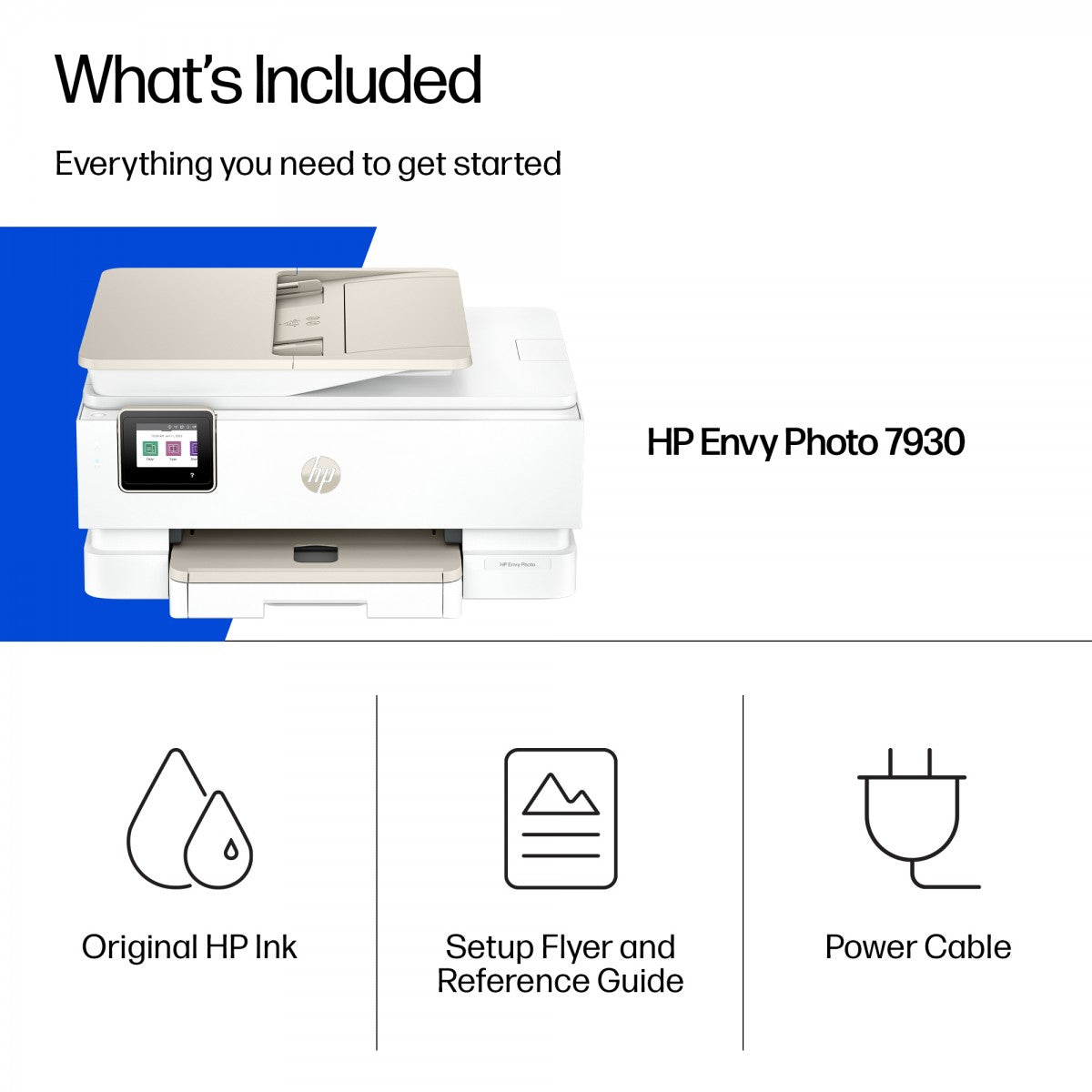 HP Envy Photo 7930 All-in-One Printer A jet d'encre thermique A4 4800 x 1200 DPI 15 ppm Wifi