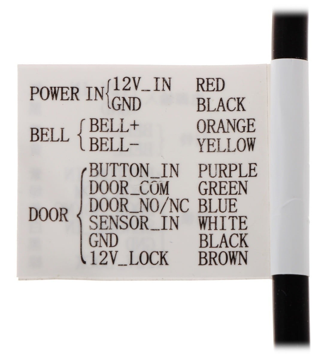Hikvision DS-K1T801E Terminal de contrôle d'acces