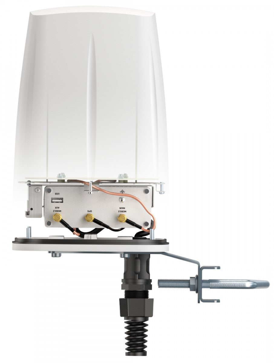 QuWireless AX09S Antenne Omni-Directionnelle 4 dBi Gain 0.694-2.7 GHz