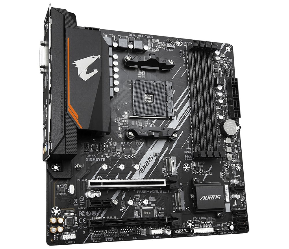 Gigabyte B550M AORUS ELITE AMD B550 Emplacement AM4 micro ATX