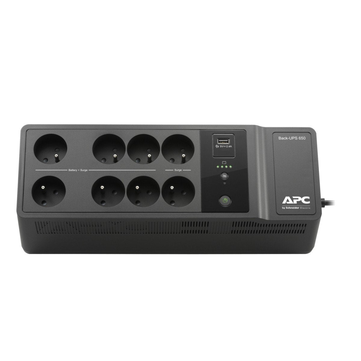 APC Back-UPS BE650G2-FR UPS AC 220/230V 400Watt 650VA USB output connectors 8 Black