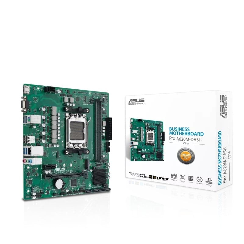 ASUS PRO A620M-DASH-CSM AM5 2DDR4 microATX 4xSATA MB 1xHDMI 1xD-Sub 1xM.2