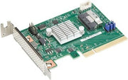 Supermicro AOC-SLG4-2E4T-O 2-Port Retimer, x8 PCIe Gen 4, Low Profile AOC, RoHS