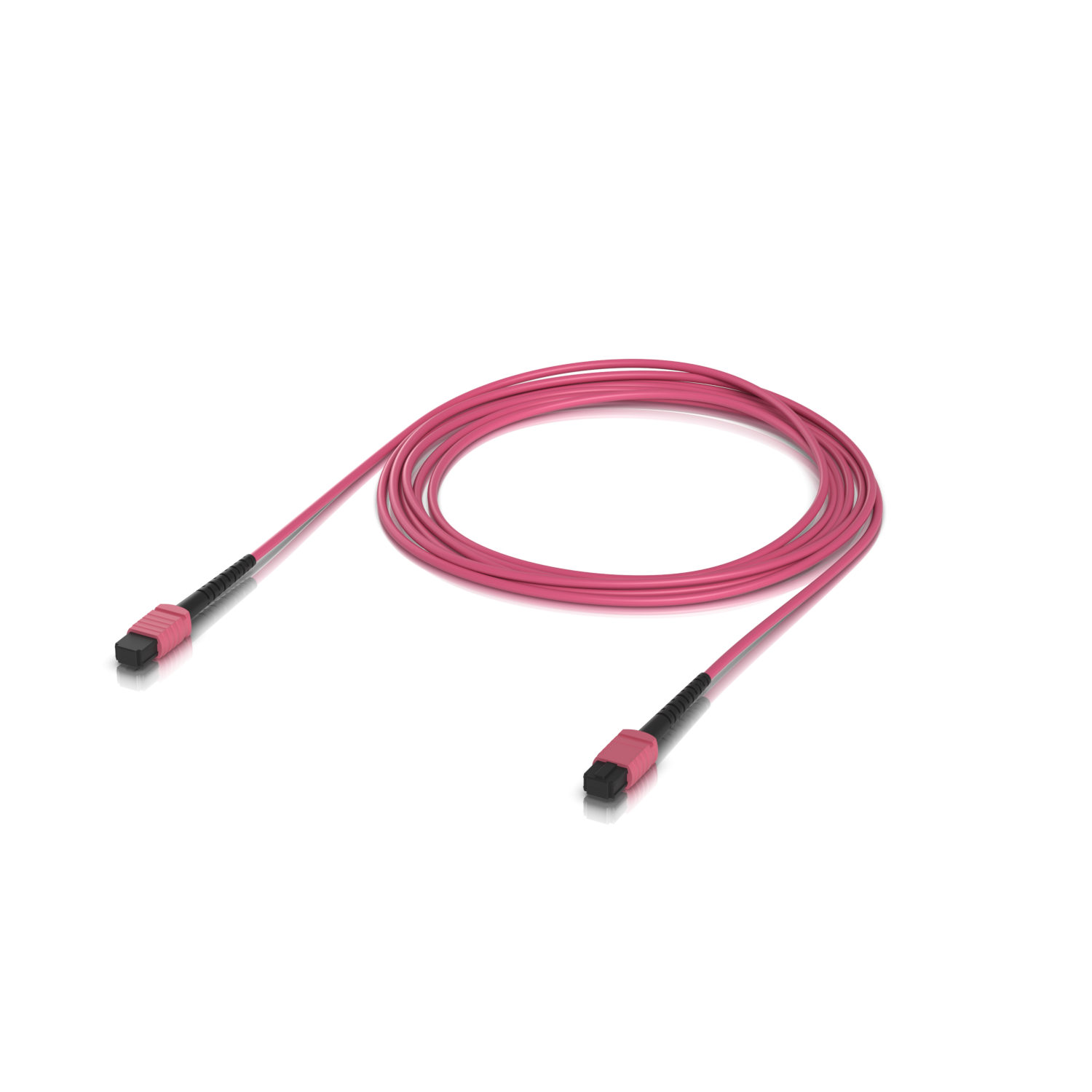 Ubiquiti UACC-OFC-MA-MPMP-30M OM4 MPO-12 UPC Câble de Branchement en Fibre Optique