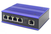 Digitus DN-650105 commutateur réseau Non-géré L2 Fast Ethernet (10/100) Noir, Bleu