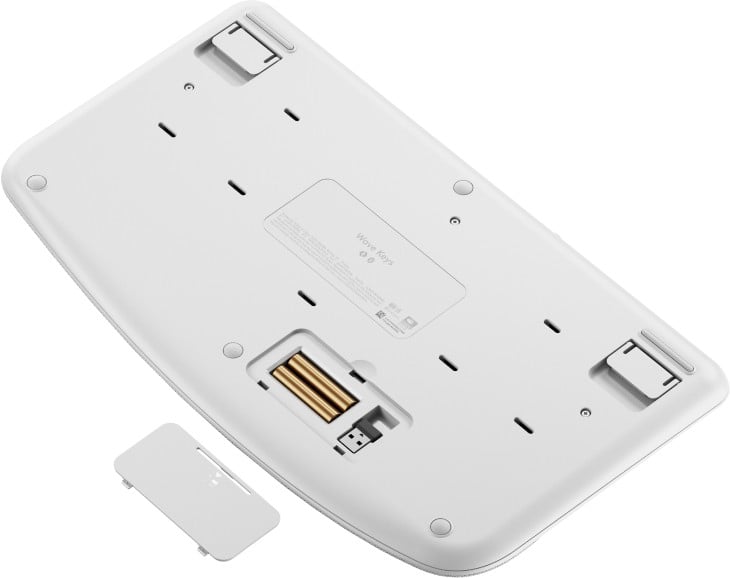 Logitech 920-012299 clavier Bureau RF sans fil + Bluetooth QWERTY Nordique Blanc