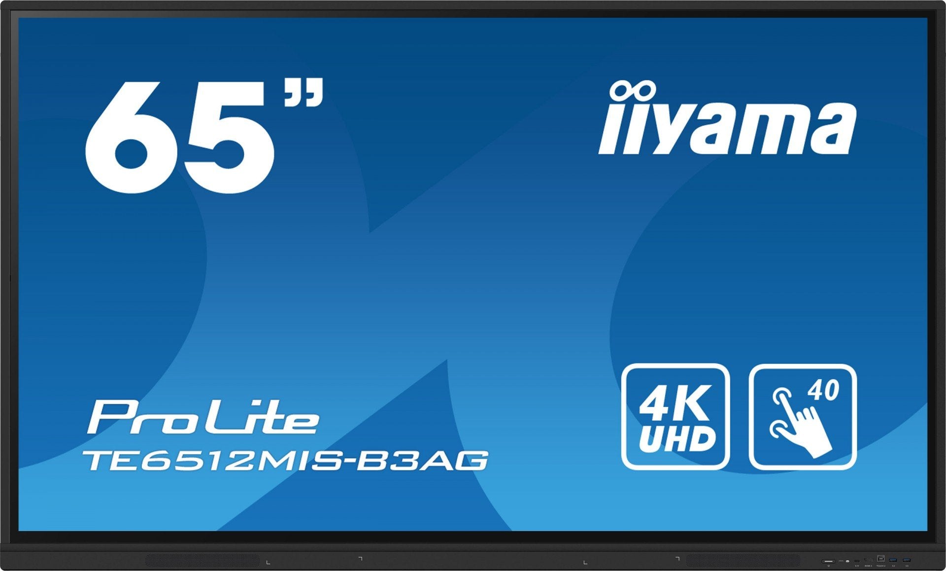 IIYAMA- Afficheur professionnel tactile 65" TE6512MIS-B3AG