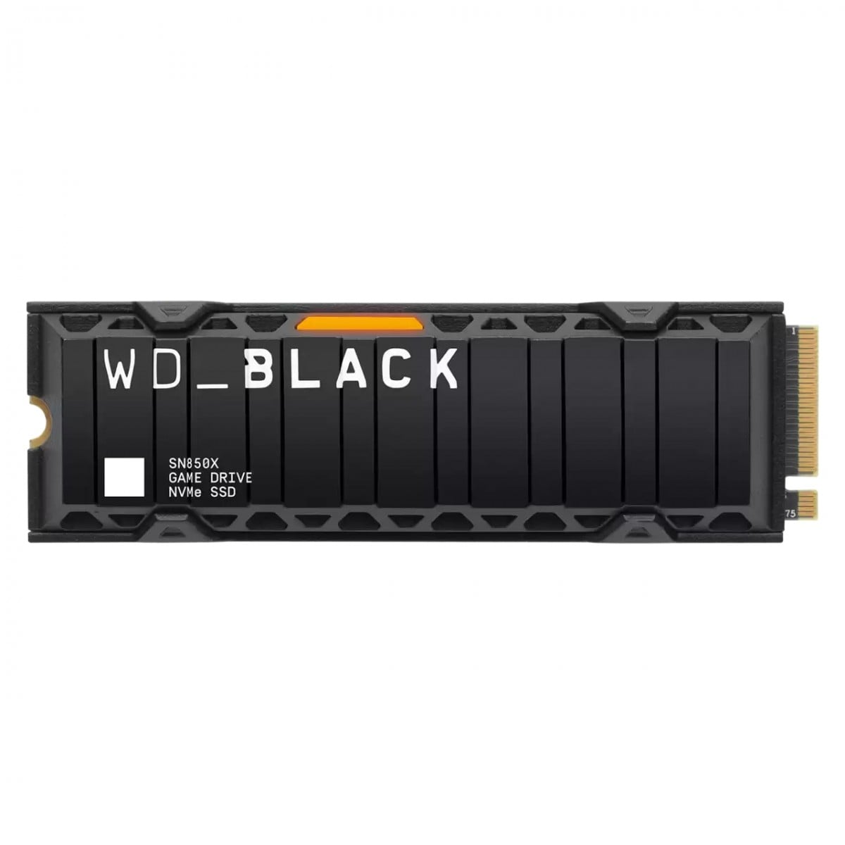 WD Black 2To SN850X NVMe SSD Supremely Fast PCIe Gen4 x4 M.2 with heatsink internal single-packed POWERED BY SANDISK