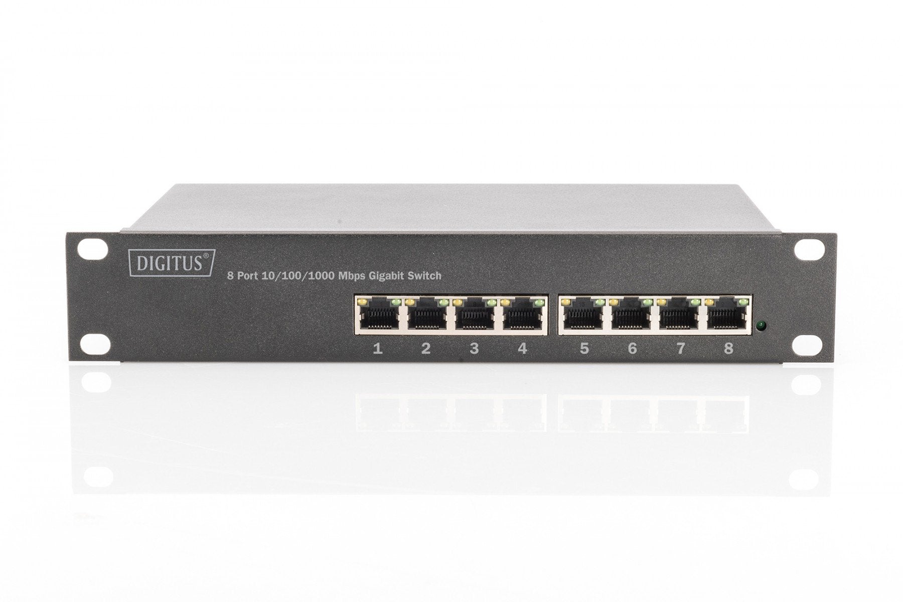 Digitus DN-95331 commutateur réseau Géré L2+ Gigabit Ethernet (10/100/1000) Connexion Ethernet, supportant l'alimentation via ce port (PoE) Noir