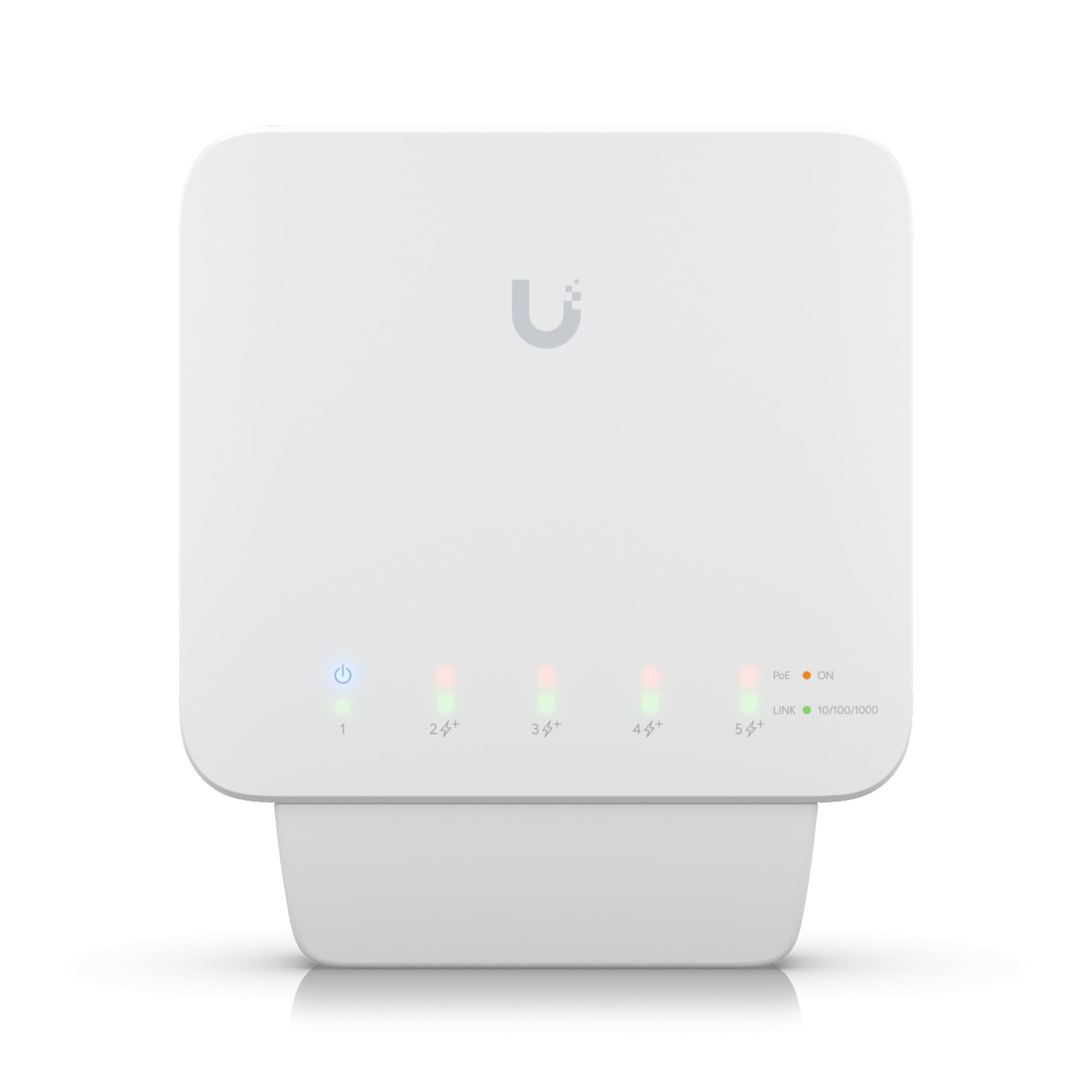 Ubiquiti USW-FLEX Networks UniFi USW-FLEX Géré L2 Gigabit Ethernet (10/100/1000) Connexion Ethernet, supportant l'alimentation via ce port (PoE) Blanc