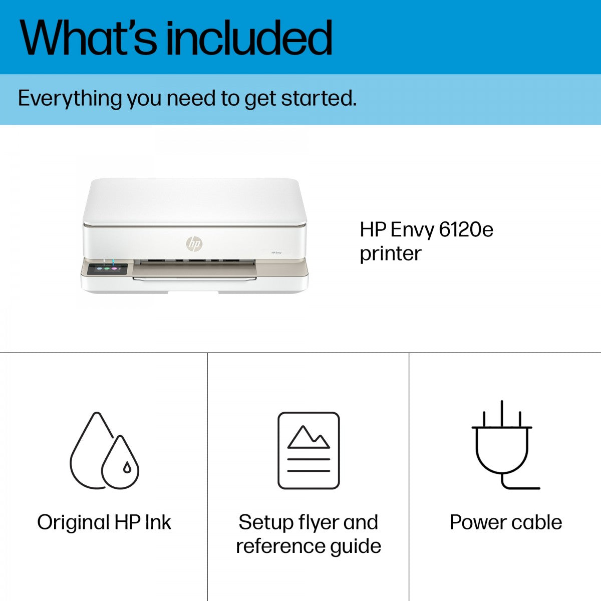 HP Envy 6120e Duplex A4 1200 x 1200 DPI 10ppm Wi-Fi AirPrint