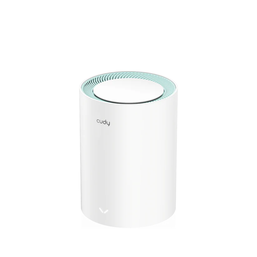 Cudy M1300 1-PACK systeme Wi-Fi maillé Bi-bande (2,4 GHz / 5 GHz) Wi-Fi 5 (802.11ac) Blanc 2 Interne