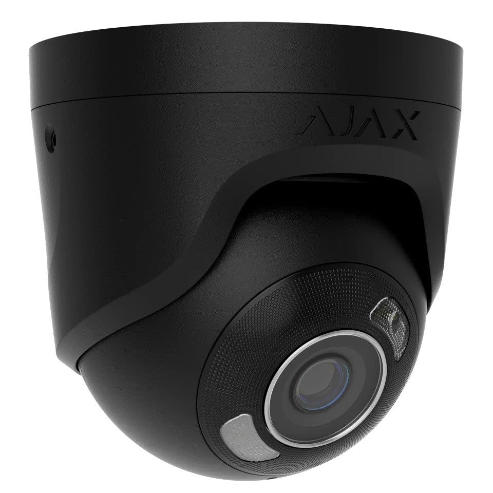 Ajax Systems 126262.197.BL1 Caméra dôme extérieure TurretCam HL 5 Mp 4 mm - noire