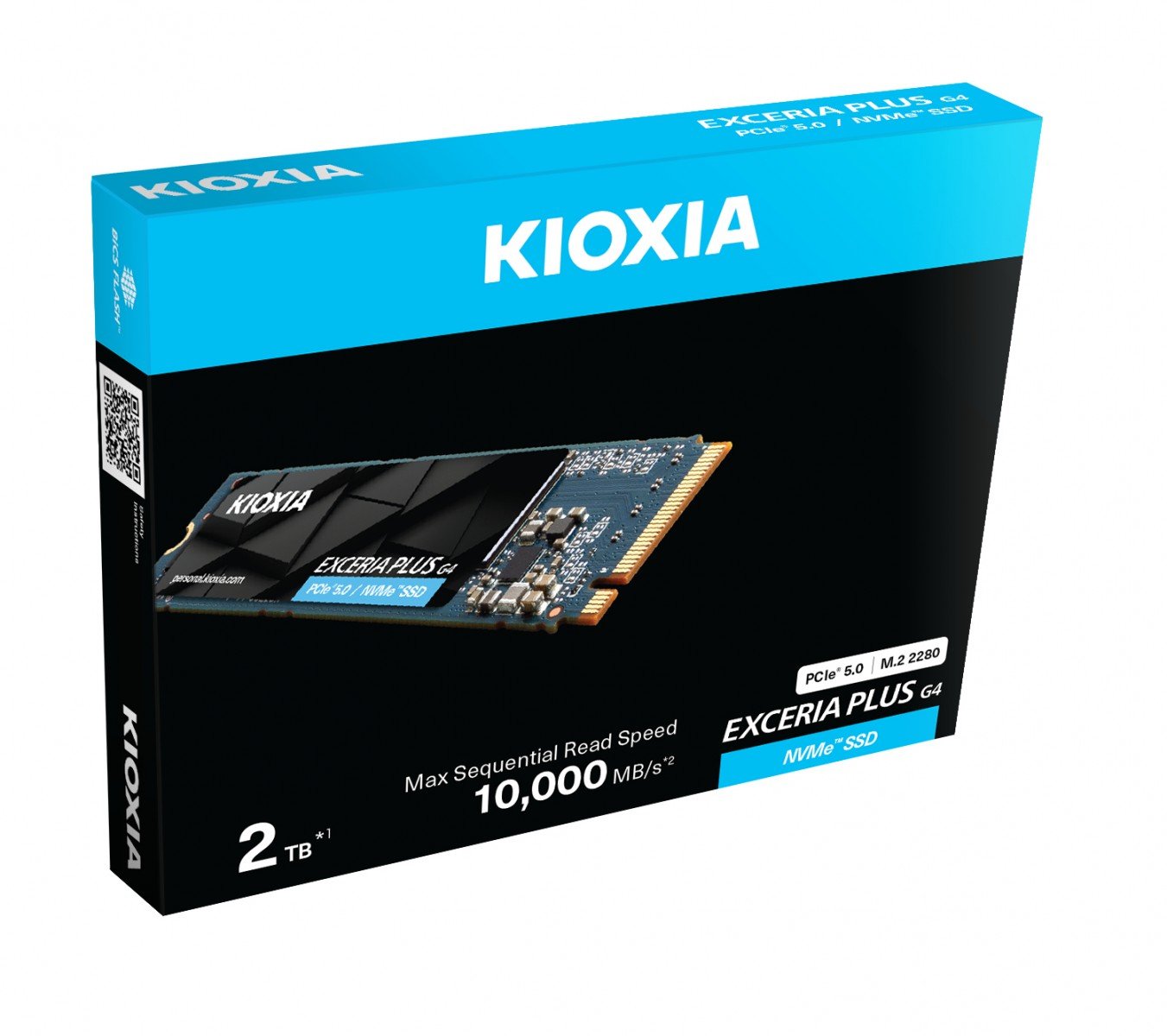 KIOXIA EXCERIA PLUS G4 NVMe M.2 2280 1TB