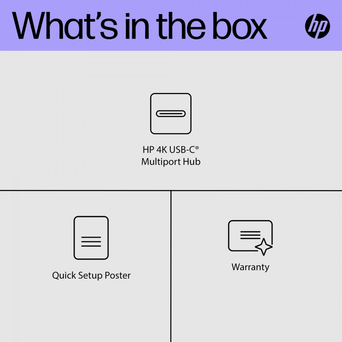 HP 4K USB-C Multiport Hub