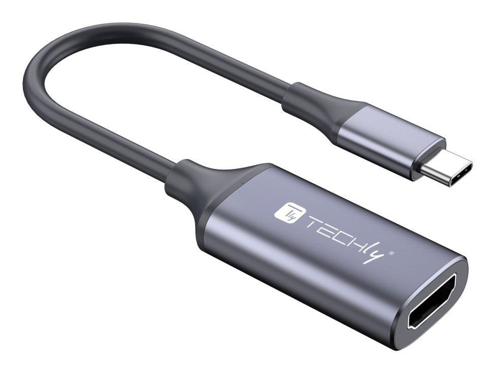 Techly I-USB-VIDEO-C4K Carte de capture de signal HDMI 1080p Grabber pour USB-C
