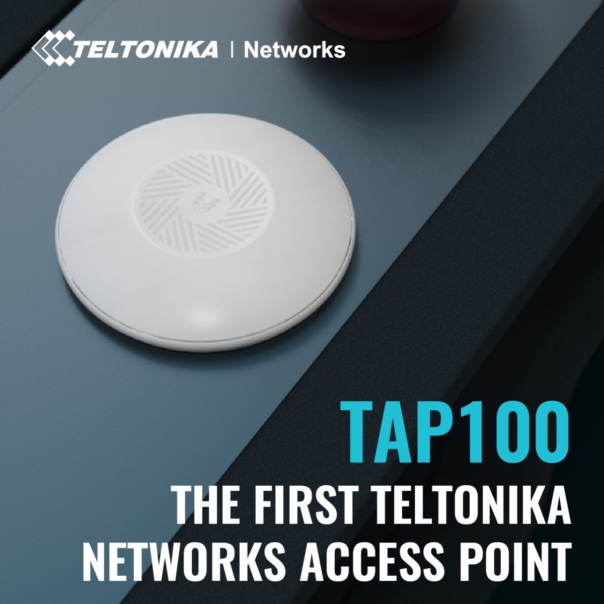 Teltonika TAP100 Point d'Acces Wi-Fi 4 300Mbit PoE Blanc