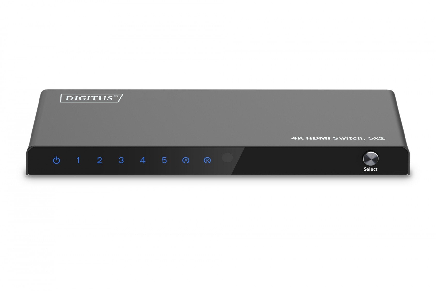 Commutateur HDMI 5x1, 4K/60Hz UHD avec HDR, 18 Gbps, HDCP 2.2