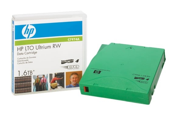 Hewlett Packard Enterprise C7974A support de stockage de secours Bande de données vierge 800 Go LTO 1,27 cm
