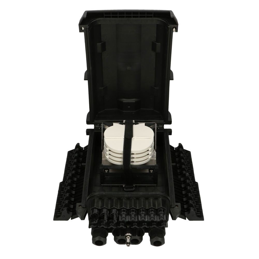 Extralink POLA 16 CORE FIBER OPTIC TERMINAL BOX BLACK