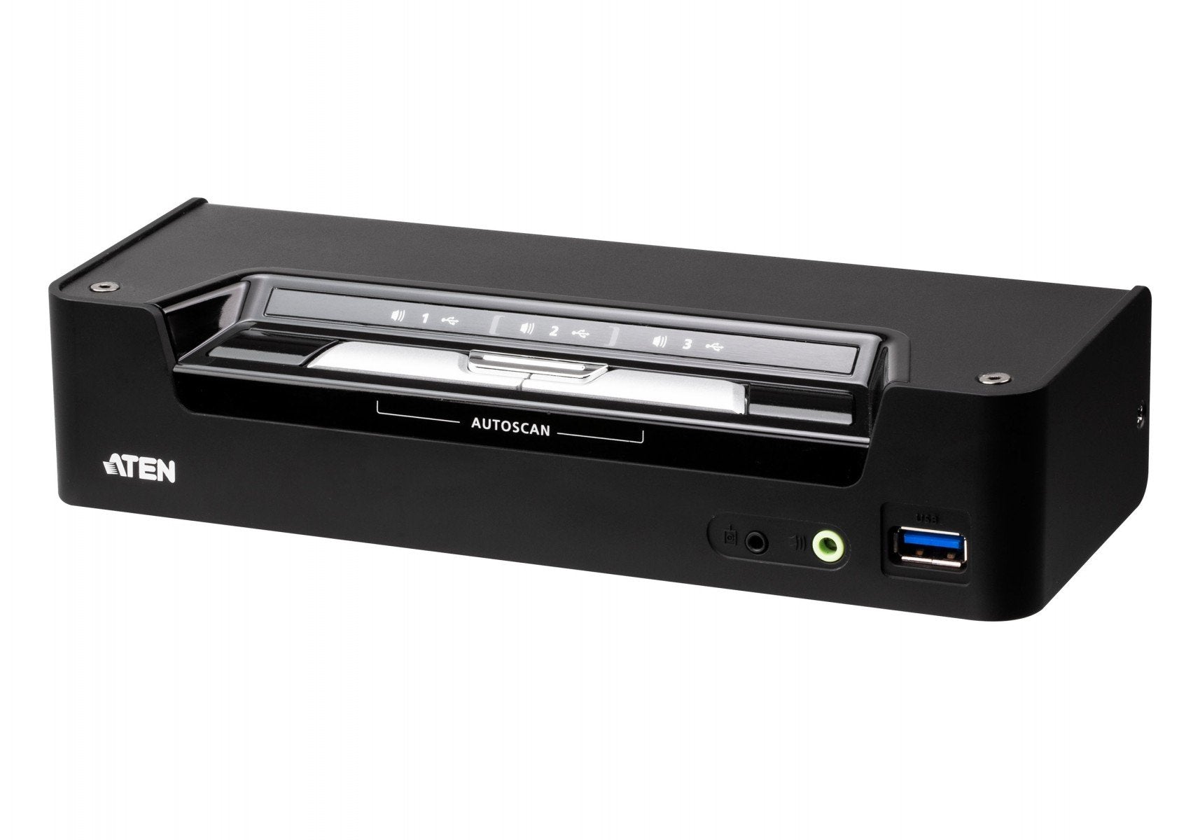 ATEN CS1953 Switch KVM 3 ports 1x DP/USB-C et 2x DP/USB-A