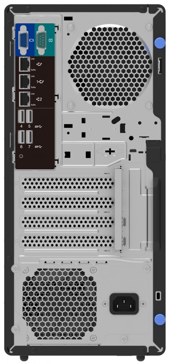 LENOVO ISG ThinkSystem ST50 V3 1xIntel Xeon 6315P 4C 2.8GHz 55W 1x16Go 1Rx8 2x960Go SSD SW RD 1x500W