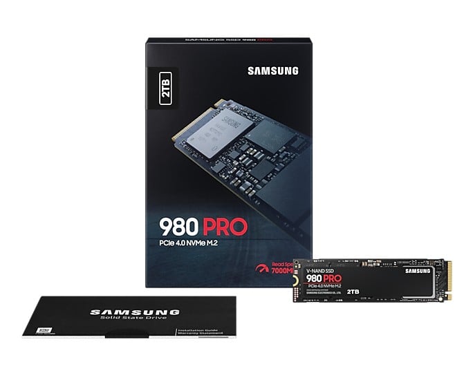 Samsung MZ-V8P2T0BW disque SSD M.2 2000 GB PCI Express 4.0 V-NAND MLC NVMe