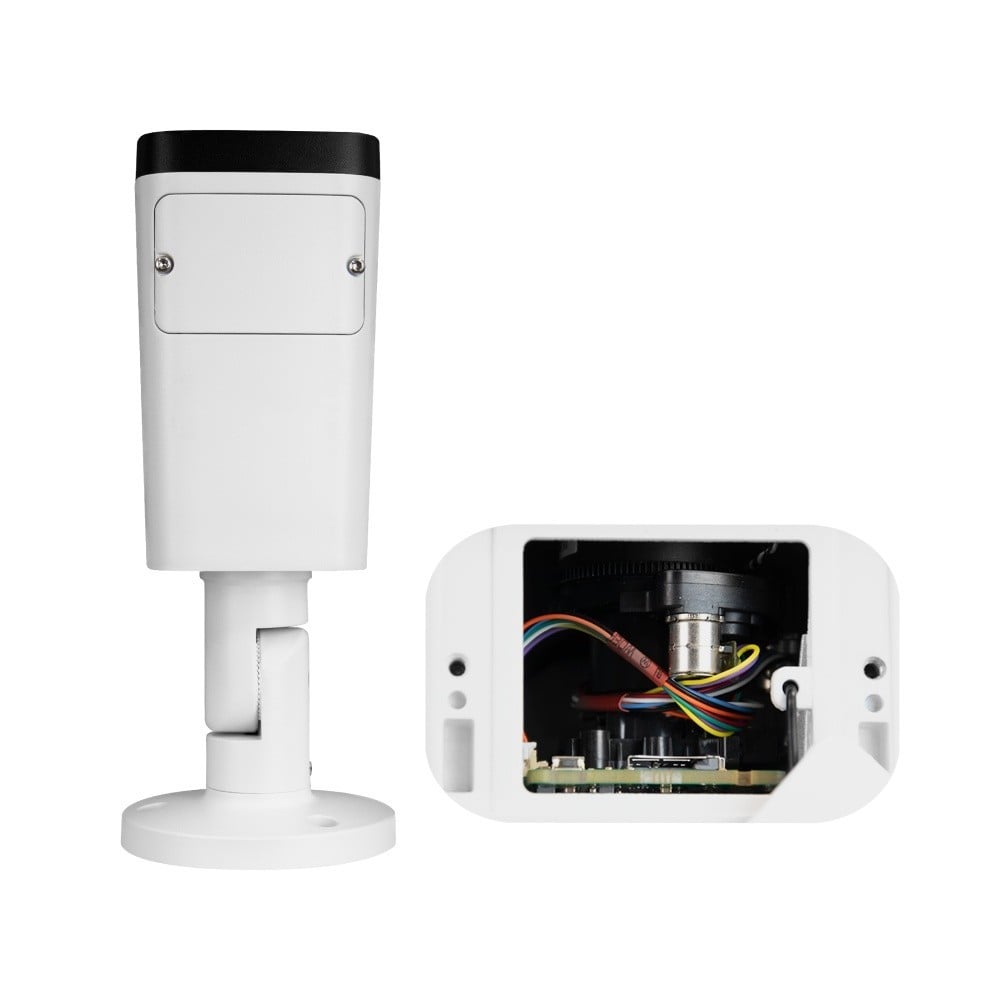 BCS BCS-L-TIP58VCR6L6-Ai1 Caméra Tubulaire IP 8MP avec Technologie NightColor et Lentille Motozoom