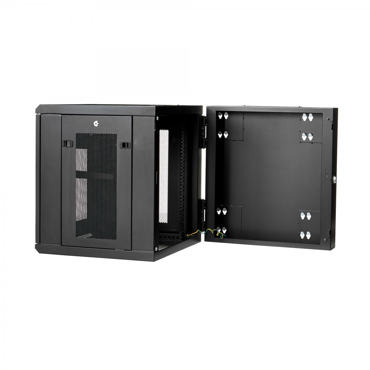 Cabinet - Wallmount w/Hinge 12U