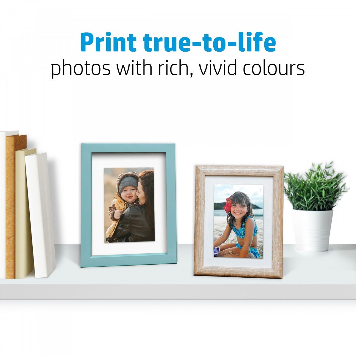 HP original Q8691A Advanced glossy photo paper Ink cartridge 250g/m2 100x150mm 25 sheets 1-pack borderless