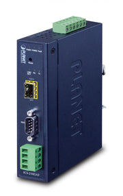 Planet ICS-2105AT Commutateur industriel 1 port Bleu 390g 32x87.8x135mm