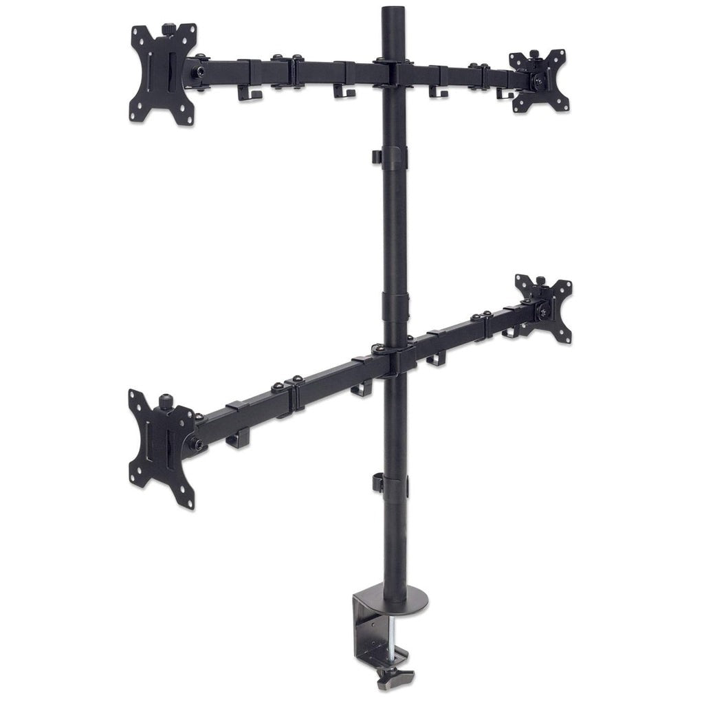 "Manhattan 461566 Bras de montage de bureau 4x LCD 13-32"""