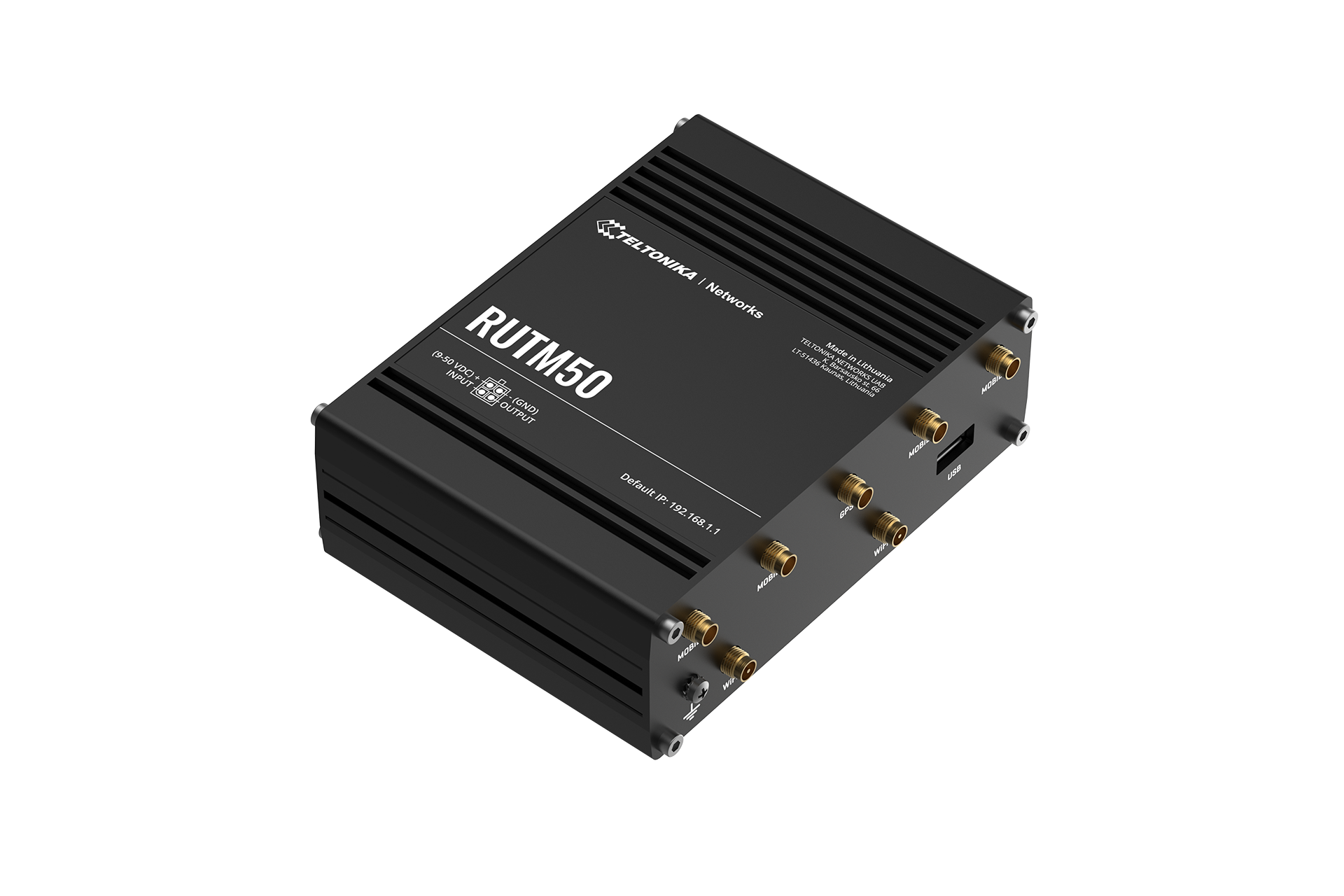 TELTONIKA NETWORKS RUTM50 DUAL SIM 5G/4G/LTE router US version