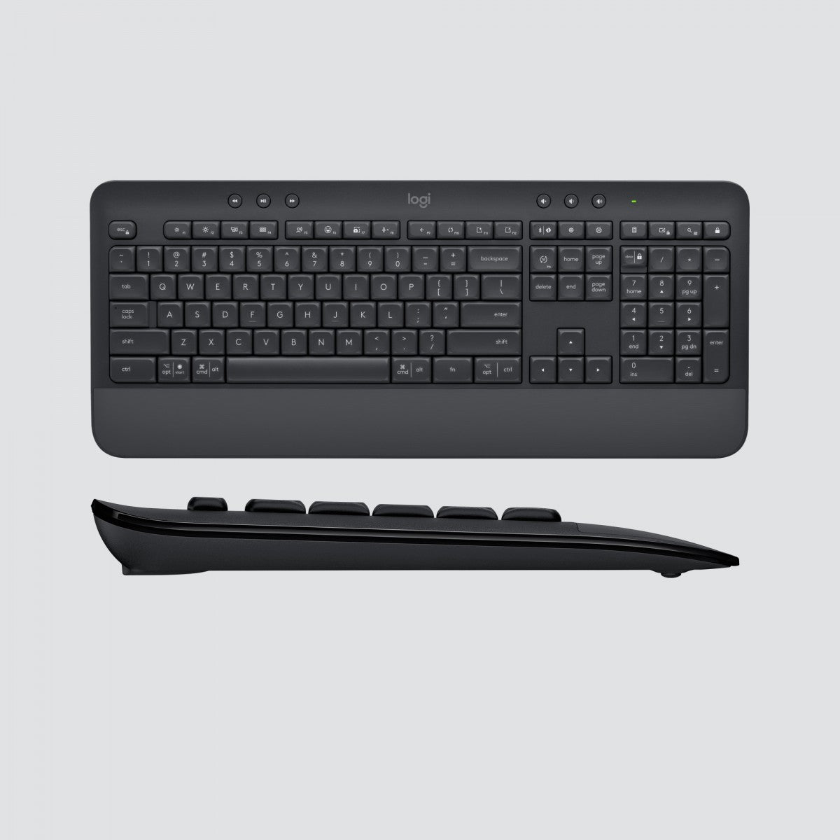 Logitech 920-010993 clavier Souris incluse Bureau Bluetooth QWERTZ Suisse Graphite