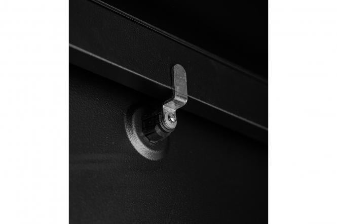 "Armoire réseau debout Hyper Pro 19"" 42U rack 600x1000, porte avant perforée, noire, 1000 kg"