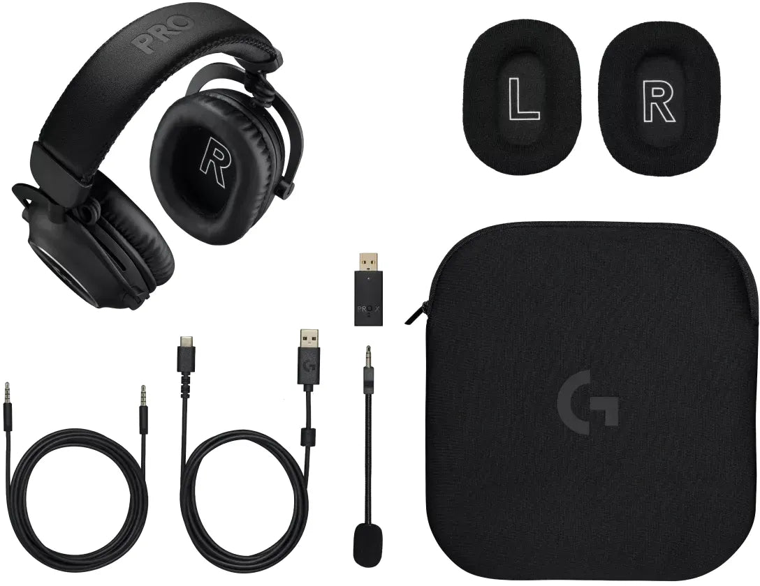 LOGITECH PRO X 2 LIGHTSPEED Wireless Gaming Headset - BLACK