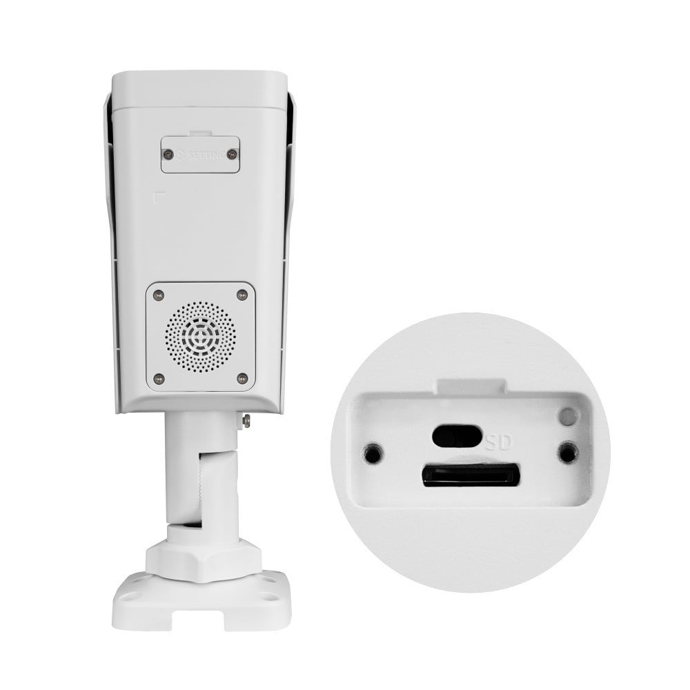 BCS BCS-P-TIP25FSR4L4-Ai2(2) Caméra tubulaire IP 5MP avec technologie NightColor et boîtier IP67
