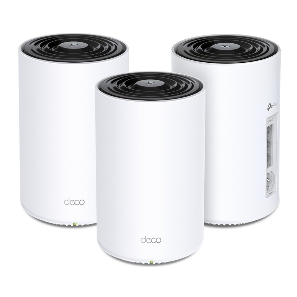 TP-LINK AX3000 + G1500 Whole Home Powerline Mesh Wi-Fi 6 System 574Mbps at 2.4GHz + 2402Mbps at 5GHz + 1428Mbps Powerline