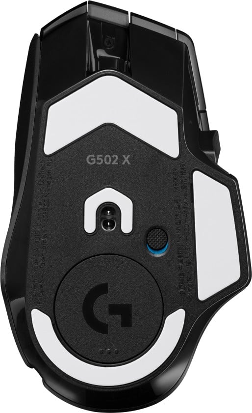 LOGITECH G G502 X PLUS Mouse optical wireless 2.4 GHz USB LOGITECH LIGHTSPEED receiver black