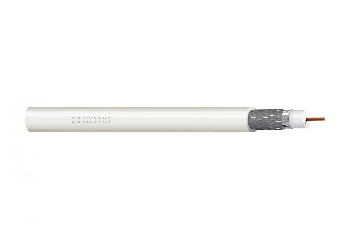 Digitus DK-RG6-1 câble coaxial RG-6 100 m Non Blanc
