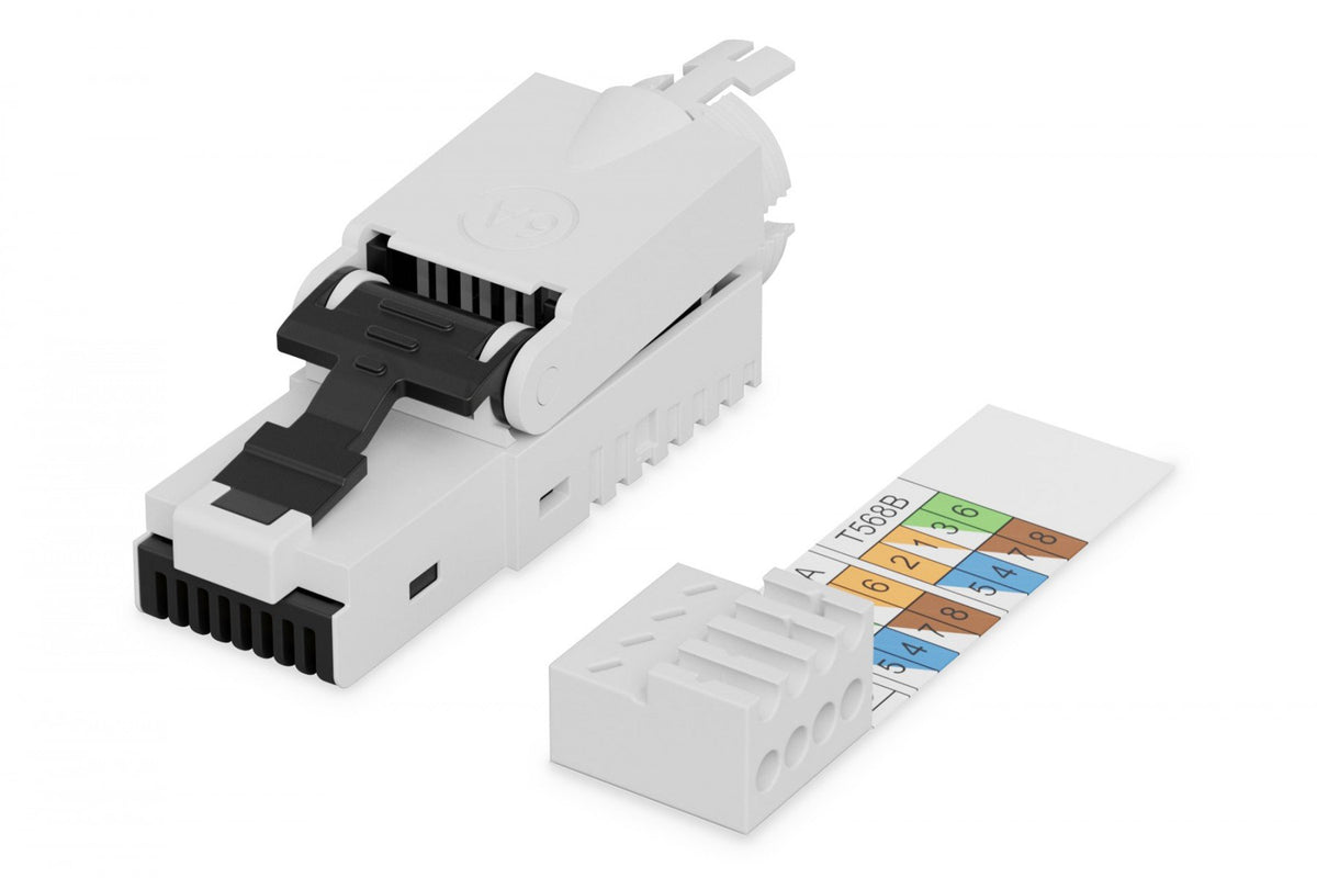 Digitus DN-93633 connecteur de fils RJ-45 Noir