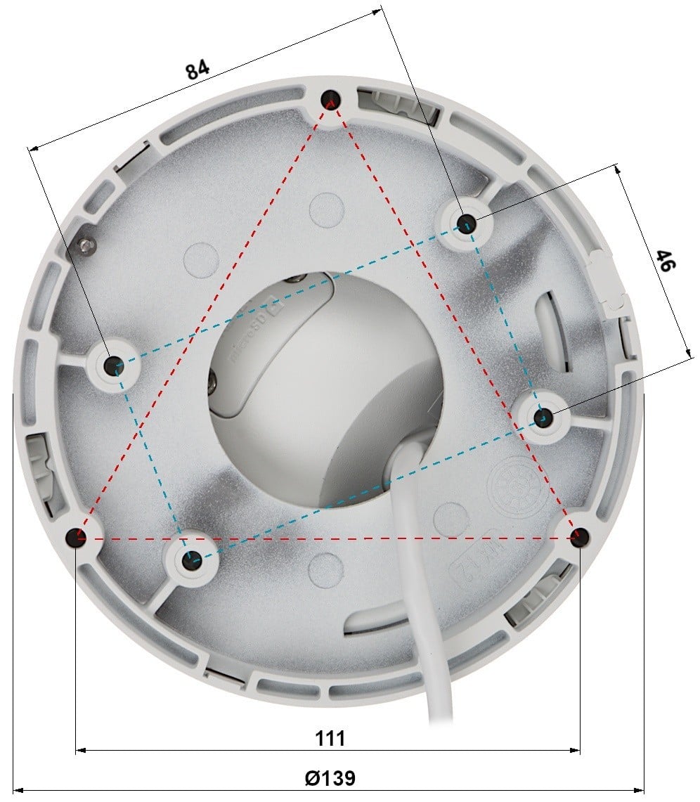 Hikvision DS-2CD2347G2H-LIU(2.8mm)(eF) 4 MP Smart Hybrid Light with ColorVu Fixed Turret Network Camera