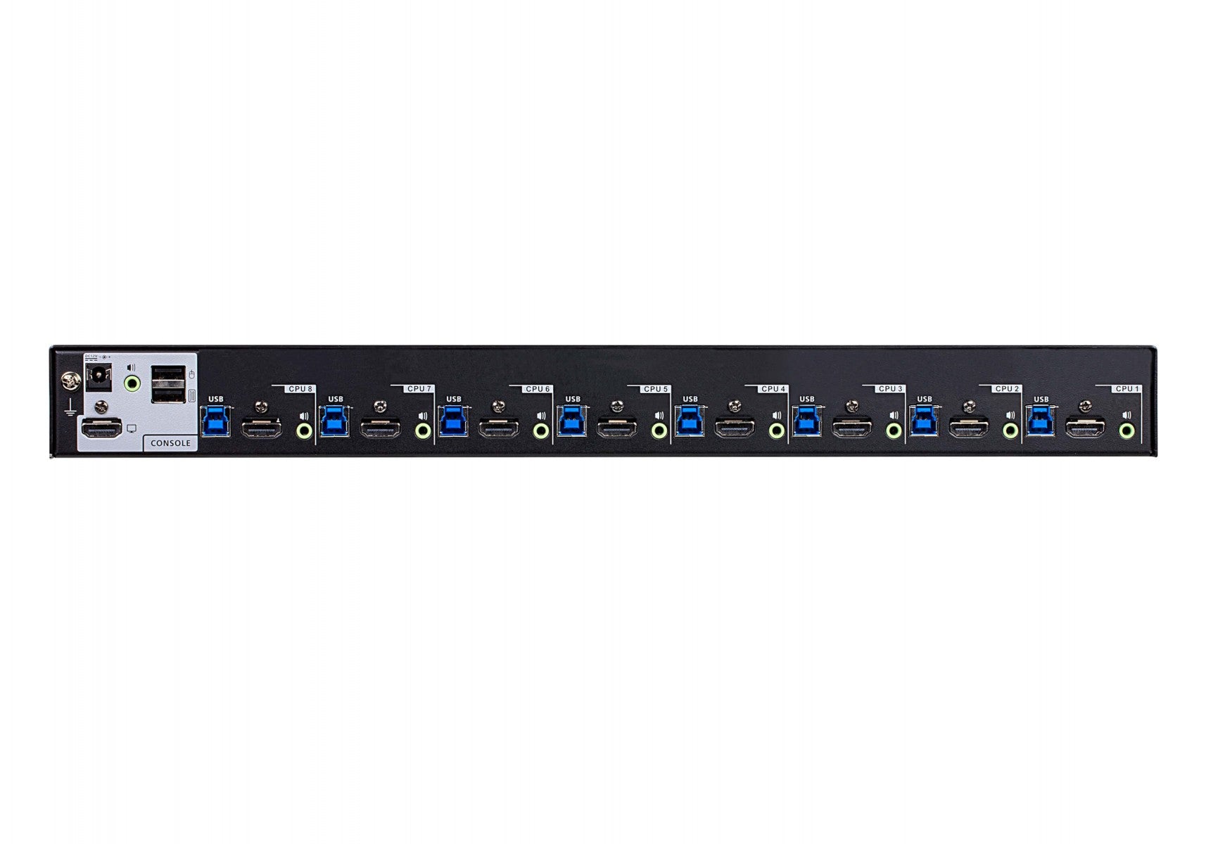 ATEN CS18208-AT-G commutateur écran, clavier et souris Noir