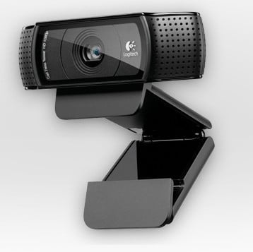 Logitech HD Pro C920 webcam 1920 x 1080 pixels USB 2.0 Noir