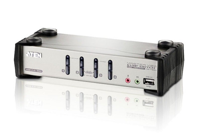 Aten CS1734B Switch KVM VGA/USB avec câbles - 4 U.C.