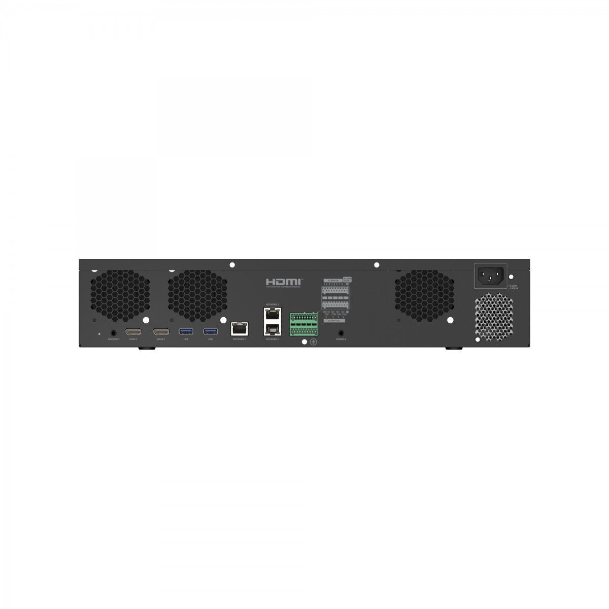 Hanwha XRN-3220B2 Enregistreur vidéo sur réseau Noir