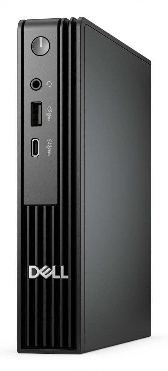 DELL Pro QCM1250 Intel® Core™ i7 i7-14700T 16 GB DDR5-SDRAM 512 GB SSD Windows 11 Pro Micro PC Mini PC Black