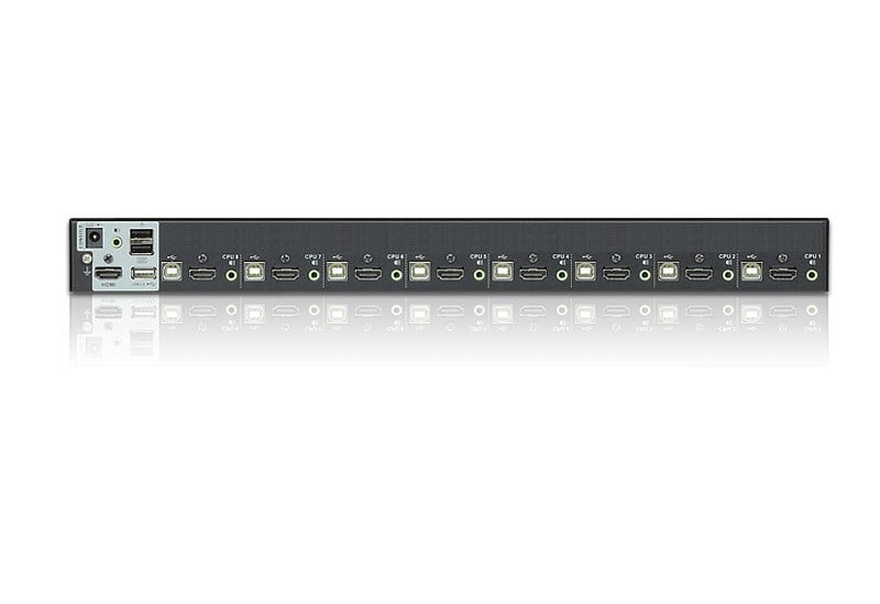ATEN CS1798-AT-G commutateur écran, clavier et souris Noir