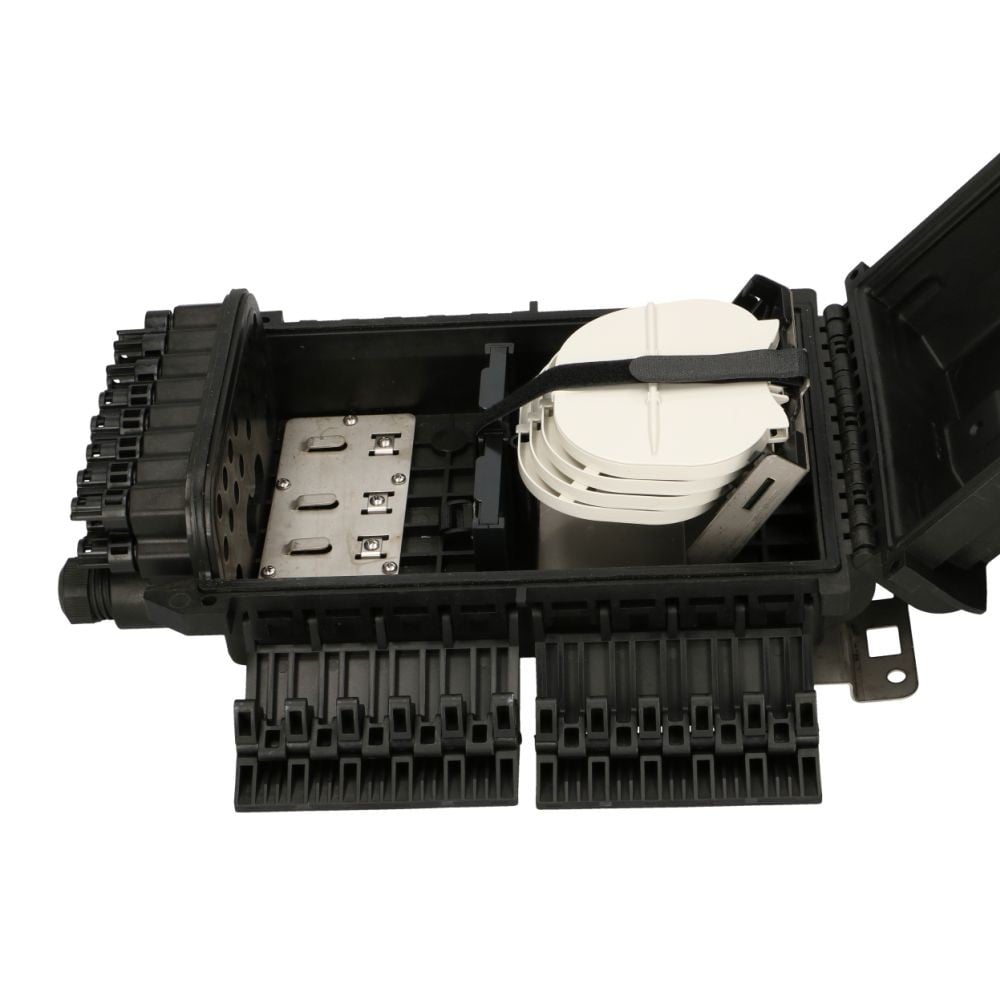 Extralink POLA 16 CORE FIBER OPTIC TERMINAL BOX BLACK
